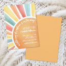 Recherche de rayons de soleil invitations Pour enfants