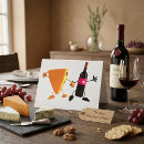 Recherche de vin fromage vœux cartes Dégustation de vin