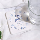 Recherche de italien dessous de verres Bleu