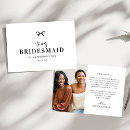 Suche nach danken sie den brautjungfern karten Bridesmaid
