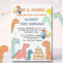 Recherche de prehistorique invitations Baby boy