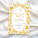 Recherche de motif de tournesol invitations Jaune