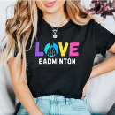 Recherche de le badminton tshirts Pour elle