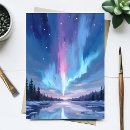 Suche nach nordlichter postkarten Aquarell