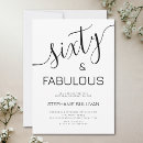 Recherche de de 60 ans anniversaire invitations 60e