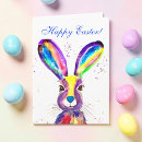Recherche de de lapin pâques cartes Élégant