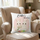 Recherche de pâques lapin coussins Décoratif