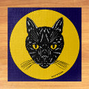 Suche nach schwarze katze puzzle Hauskatze