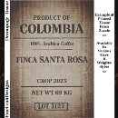 Recherche de boîte de jute Typographie