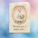 Suche nach vintager osterhase karten Korb