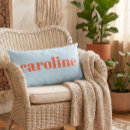 Recherche de bleu et orange coussins Élégant
