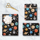 Suche nach galaxien geschenkpapier Planeten