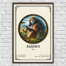 Recherche de babouin art Primate