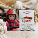 Recherche de voiture de course rouge invitations Pour tous