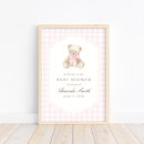 Suche nach rosa teddybär poster Für sie