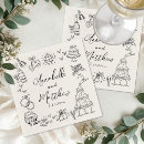 Recherche de vintages mariage serviettes Pour eux