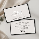 Suche nach monogra visitenkarten Professionell