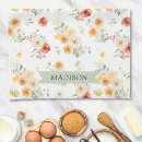 Suche nach blumige geschirr tücher Monogramm