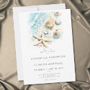 Recherche de plage de coquillages invitations Tropical