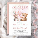 Recherche de nounours invitations Mother to be