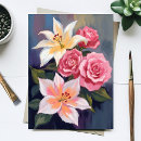 Suche nach rosa lilien postkarten Weiß