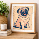 Suche nach retro hunde poster Generativer inhalt