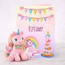 Recherche de 8ème de anniversaire cartes Licorne
