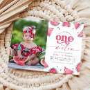Recherche de one in a melon invitations Adorable