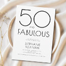 Suche nach fifty and fabulous einladungen 50