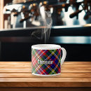 Recherche de clan tasses Tartan