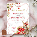 Recherche de ruban rouge invitations Mother to be