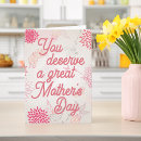 Recherche de fête des mères cartes Fleurs
