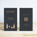 Recherche de boissons alcoolisées cartes visite Barman