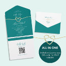 Recherche de saphir mariage invitations Moderne