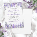 Recherche de lavander invitations Mariée