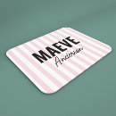 Recherche de rose et blanc tapis souris Élégant