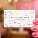 Suche nach confetti visitenkarten Tupfen