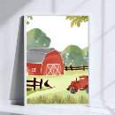 Recherche de tracteur rouge posters Ferme