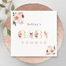 Suche nach baby shower serviettes Mädchendusche