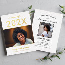 Recherche de typographie classique moderne invitations Classe de 2025