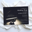 Recherche de piano anniversaire invitations Piano à queue
