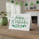 Suche nach shamrock karten Festlich