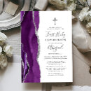 Recherche de argent pourpre invitations Tendance