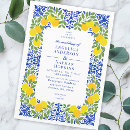 Recherche de italie mariage invitations Citron