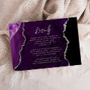 Recherche de argent pourpre invitations Moderne