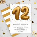 Recherche de anniversaire 12 ans cartes invitations Moderne