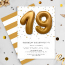 Suche nach 19 geburtstag einladungen Neunzehn