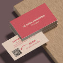 Recherche de beige rouge cartes visite Typographie