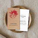 Recherche de fleurs rouges cartes visite Moderne