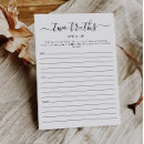 Recherche de deux jeunes mariées invitations Newly weds